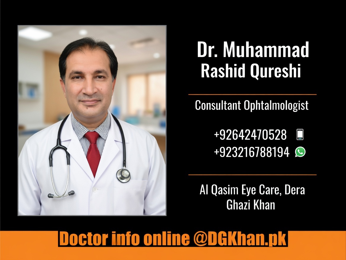 Dr. Muhammad Rashid Qureshi , Consultant Opthalmologist - Al Qasim Eye Care (   ماہر امراض چشم )