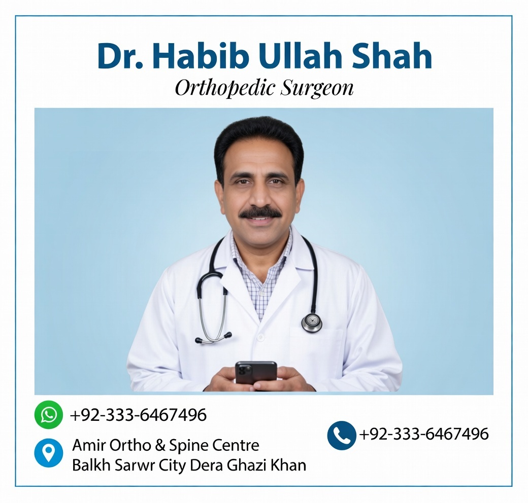 Dr. Habib Ullah Shah , Orthopedic Surgeon , Dera Ghazi Khan logo